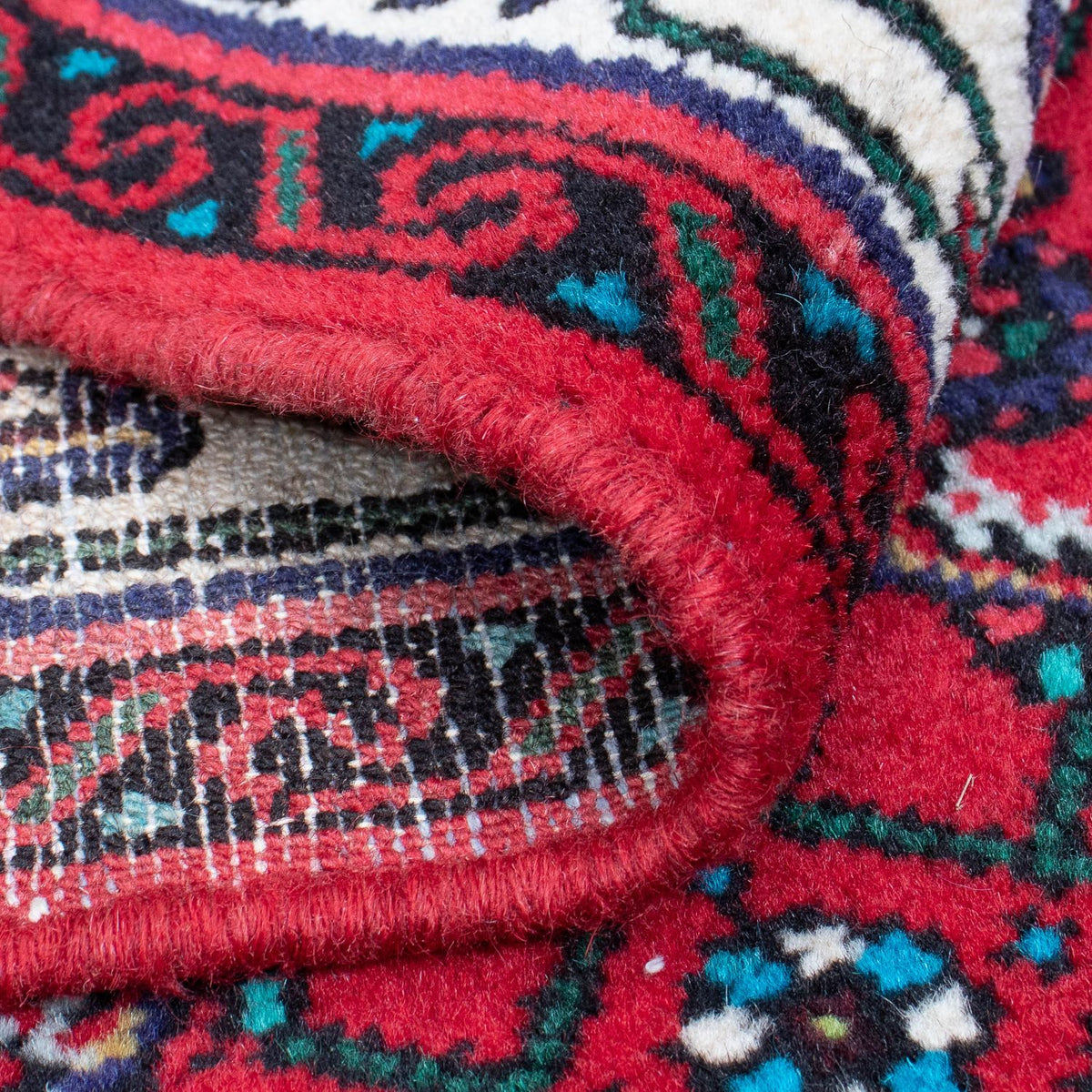 Loper Perzisch Tapijt - Nomadisch - 397 x 84 cm - donkerrood