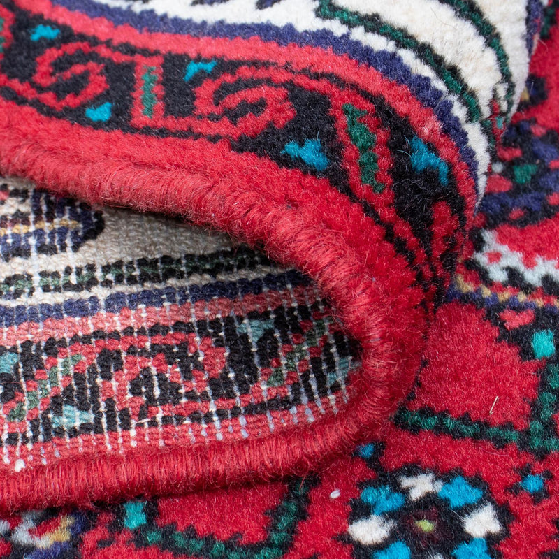 Loper Perzisch Tapijt - Nomadisch - 397 x 84 cm - donkerrood