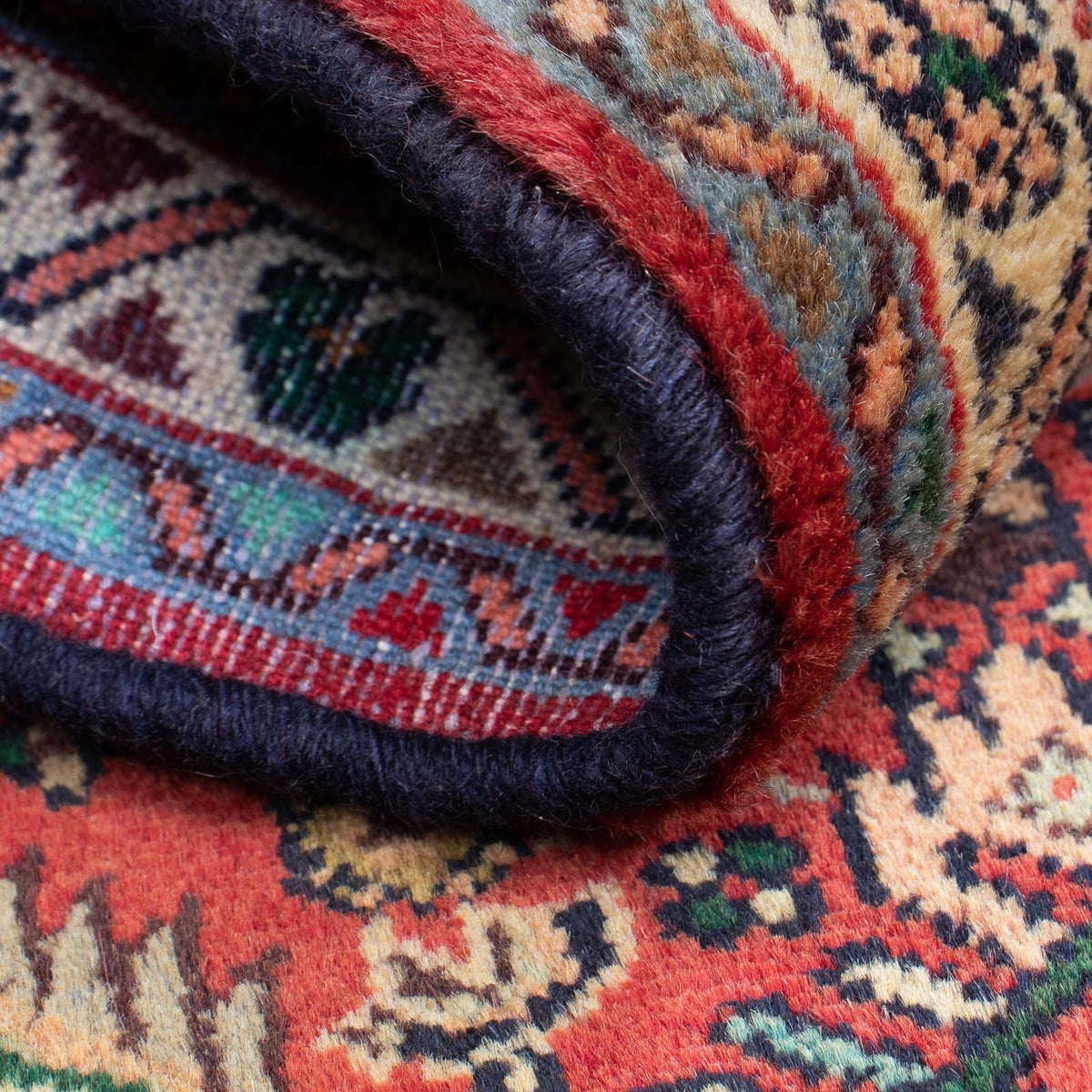 Perzisch Tapijt - Nomadisch - 87 x 62 cm - donkerrood