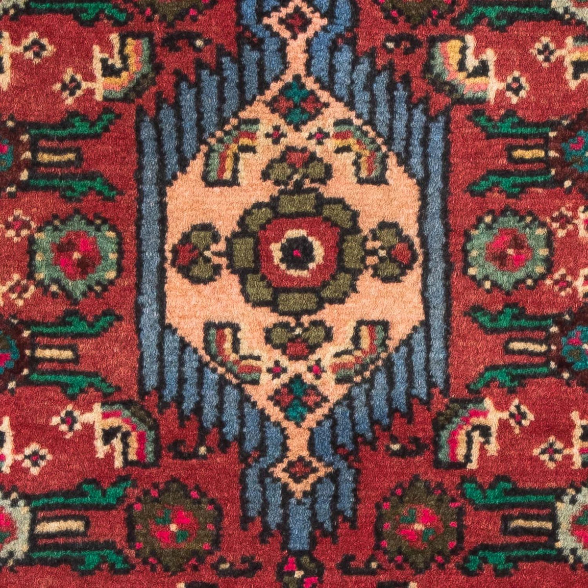 Perzisch Tapijt - Nomadisch - 92 x 61 cm - donkerrood