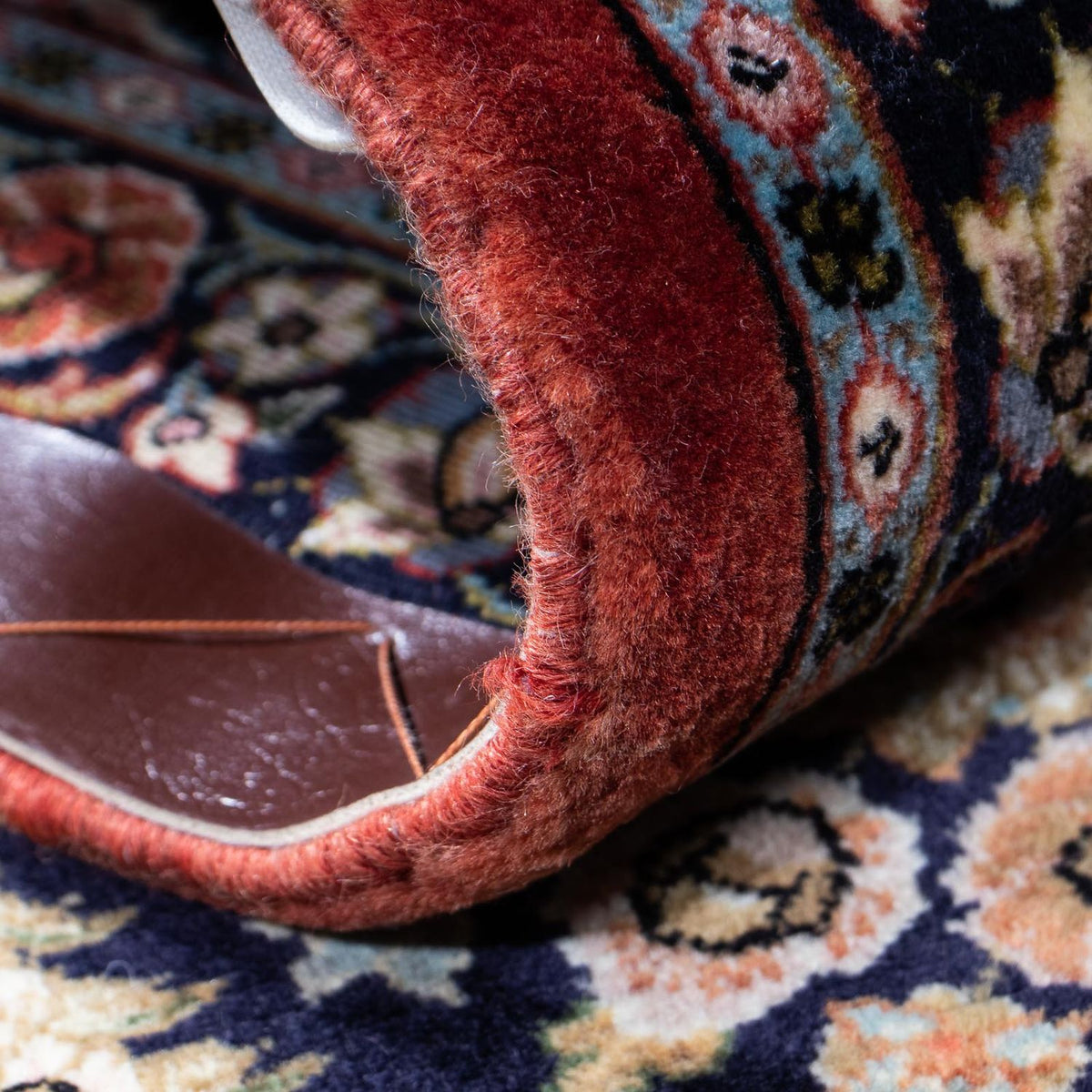 Loper Perzisch tapijt - Ghom - 192 x 67 cm - roest