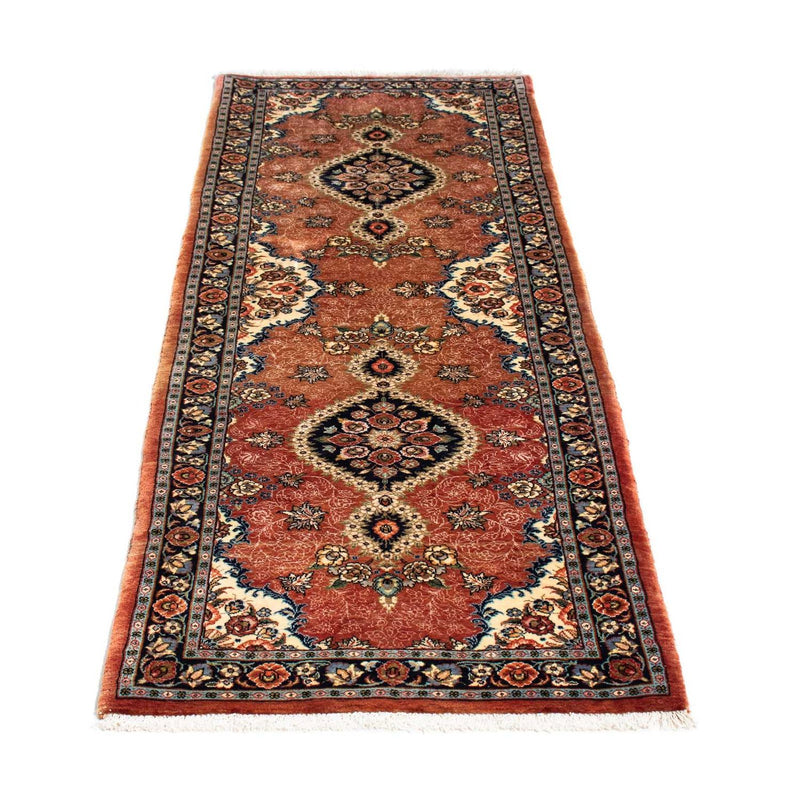 Loper Perzisch tapijt - Ghom - 192 x 67 cm - roest