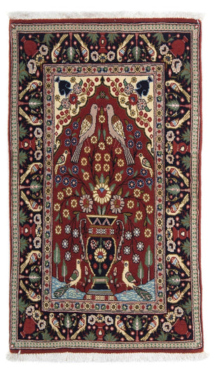 Perzisch tapijt - Klassiek - 104 x 63 cm - donkerrood