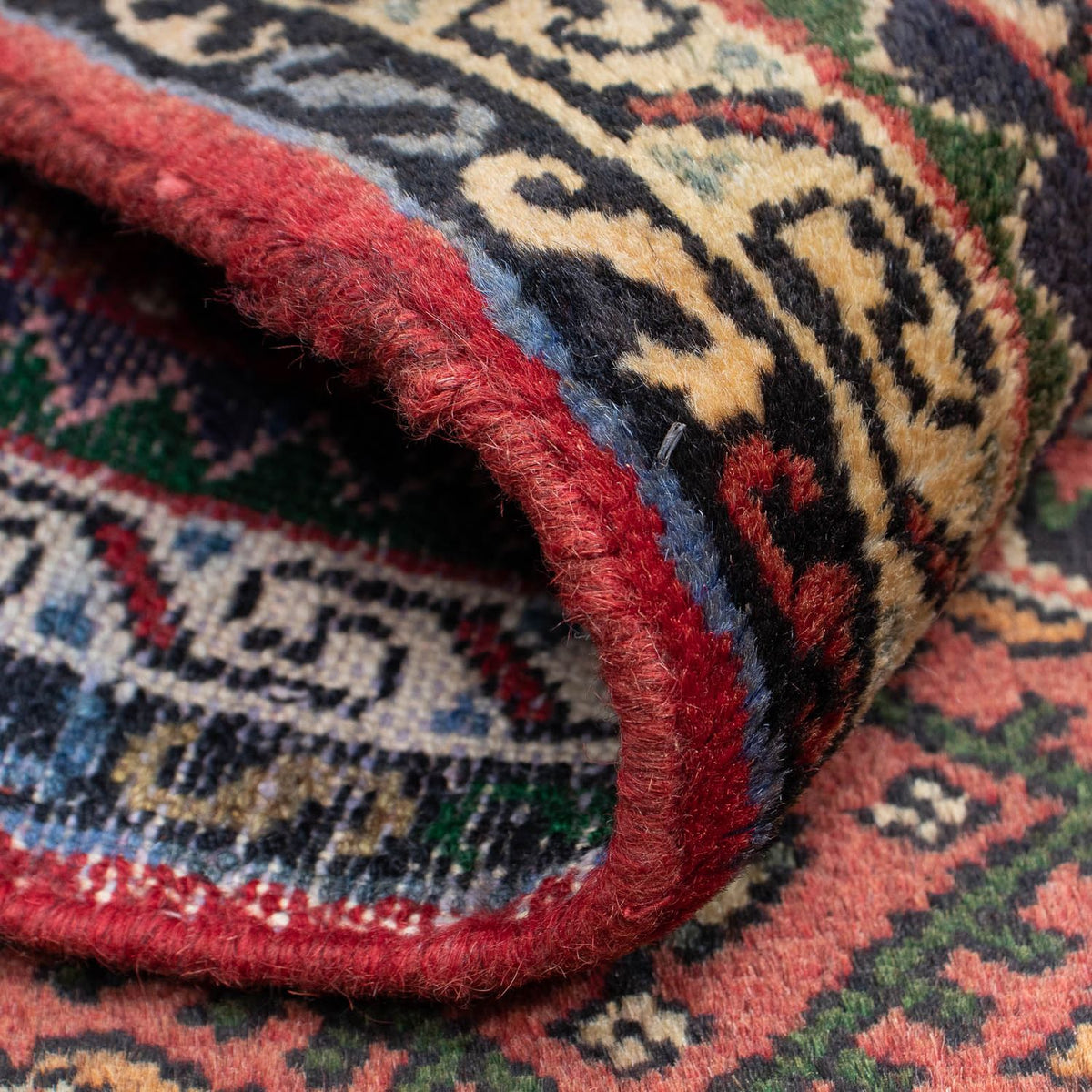 Perzisch Tapijt - Nomadisch - 88 x 64 cm - donkerrood