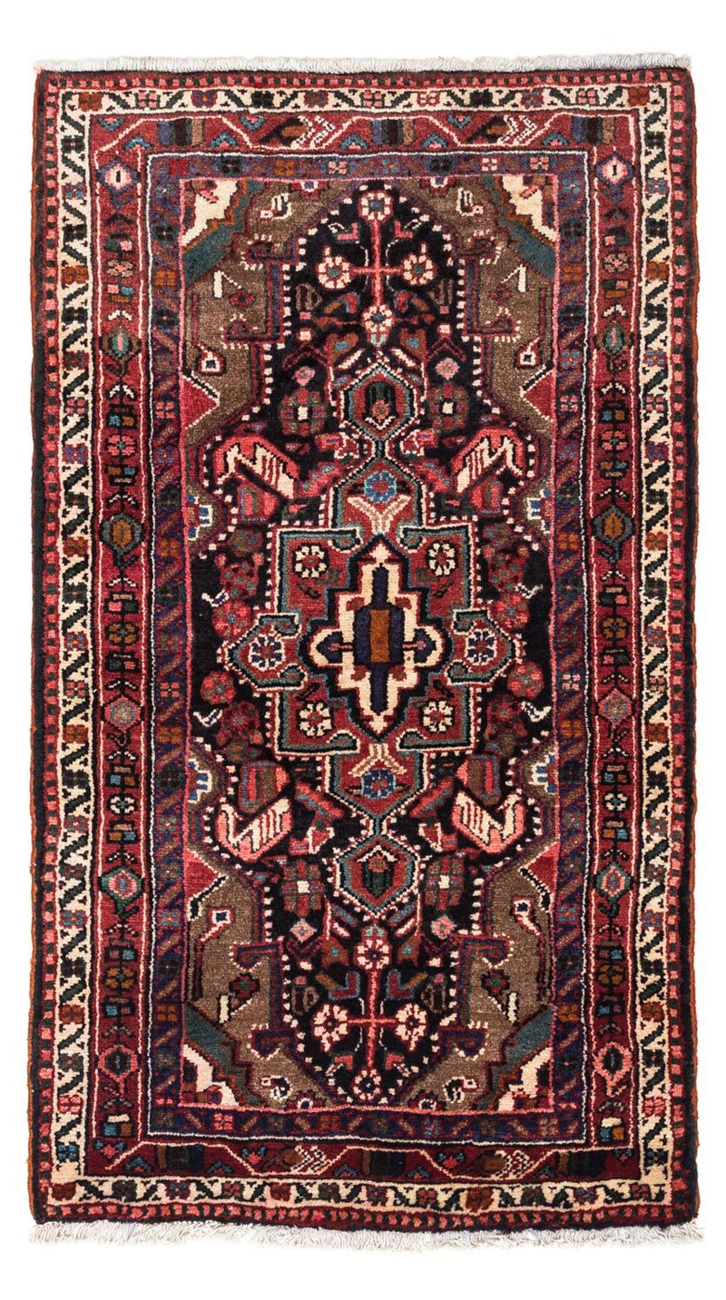 Perzisch Tapijt - Nomadisch - 135 x 76 cm - donkerblauw