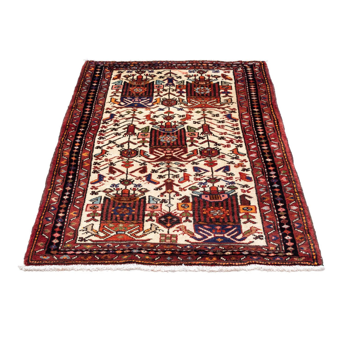 Perzisch Tapijt - Nomadisch - 137 x 90 cm - beige