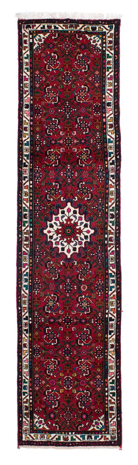 Loper Perzisch Tapijt - Nomadisch - 298 x 72 cm - donkerrood