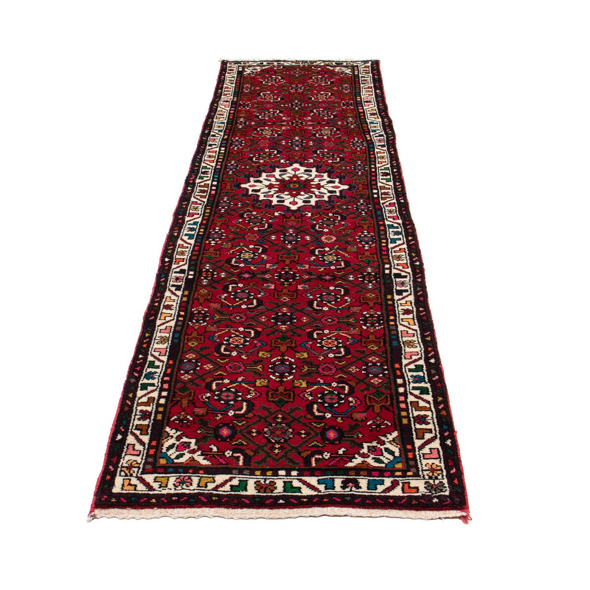 Loper Perzisch Tapijt - Nomadisch - 298 x 72 cm - donkerrood