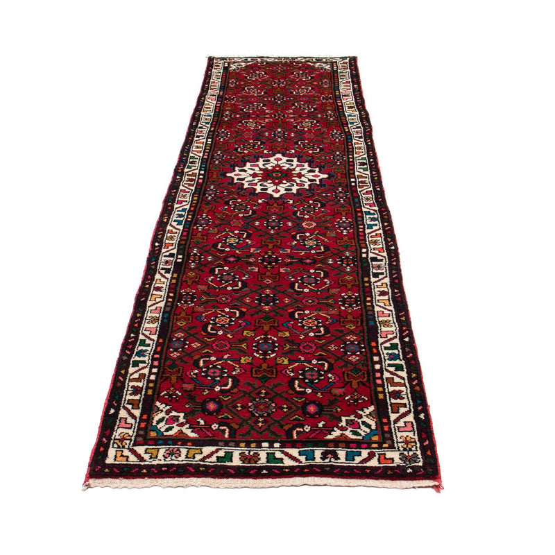 Loper Perzisch Tapijt - Nomadisch - 298 x 72 cm - donkerrood
