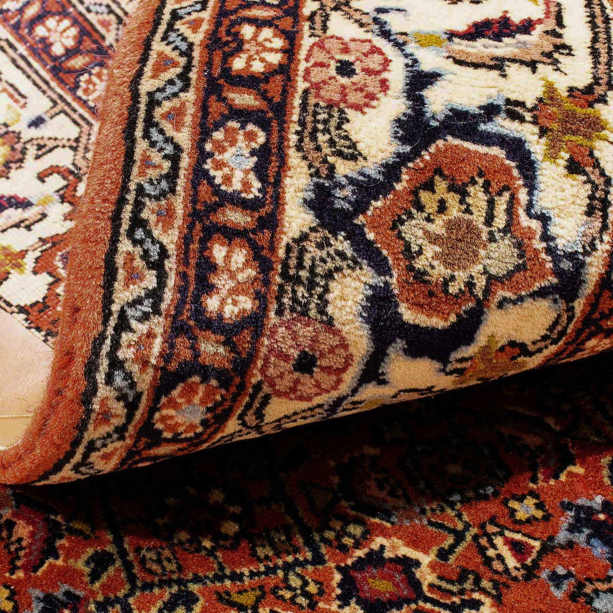 Perzisch tapijt - Bijar - 162 x 106 cm - roze