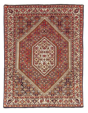 Perzisch tapijt - Bijar - 150 x 105 cm - roest