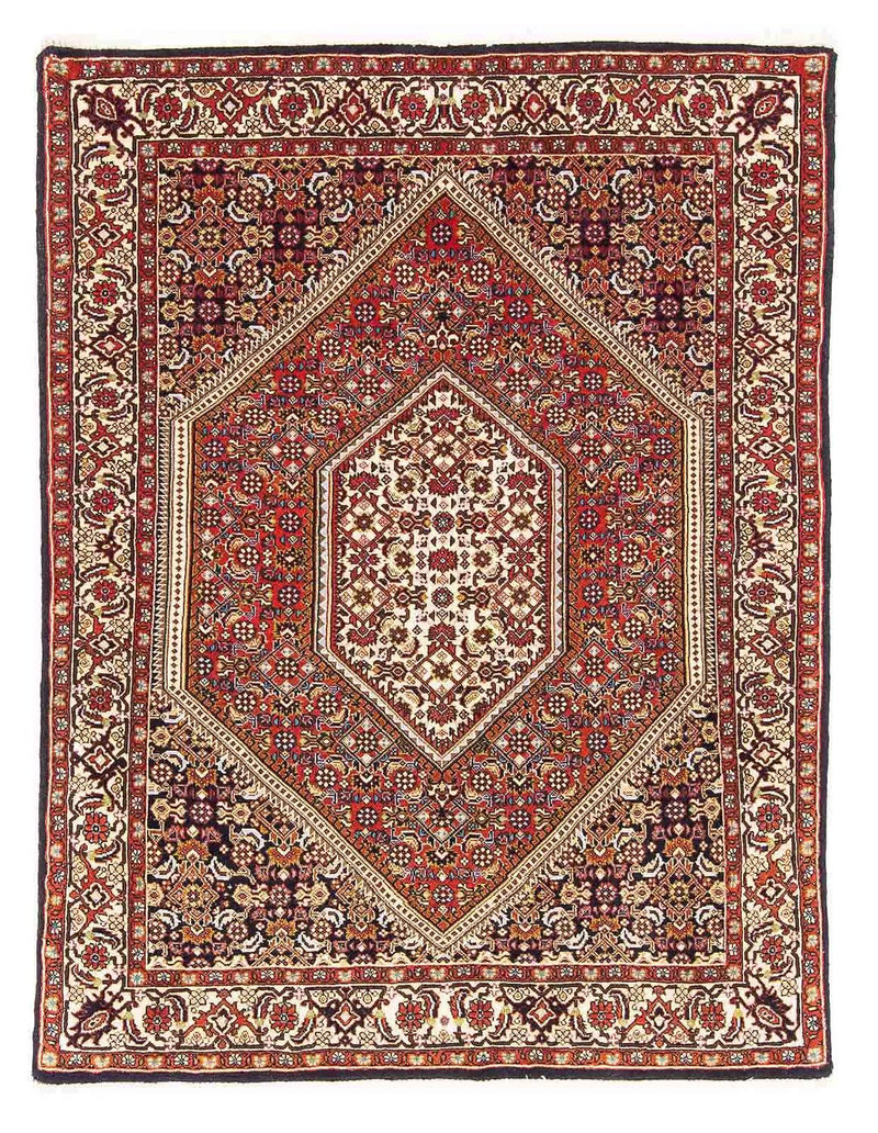 Perzisch tapijt - Bijar - 150 x 105 cm - roest