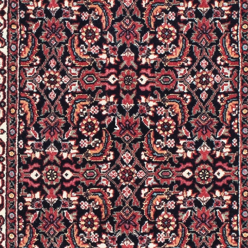 Loper Perzisch tapijt - Bijar - 225 x 61 cm - donkerblauw