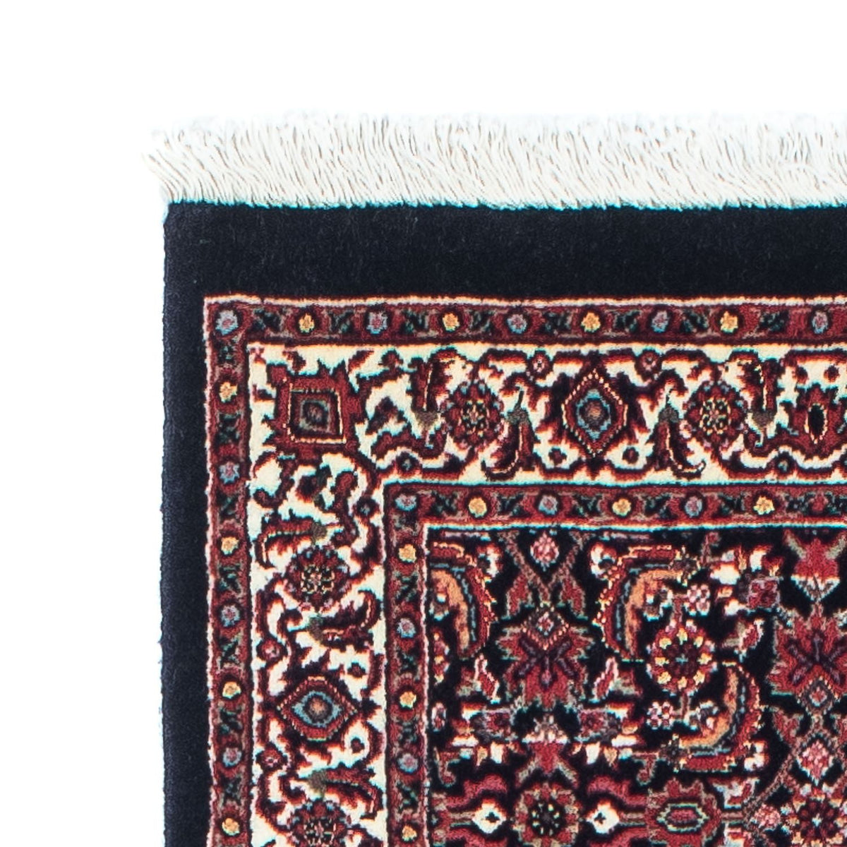 Loper Perzisch tapijt - Bijar - 225 x 61 cm - donkerblauw