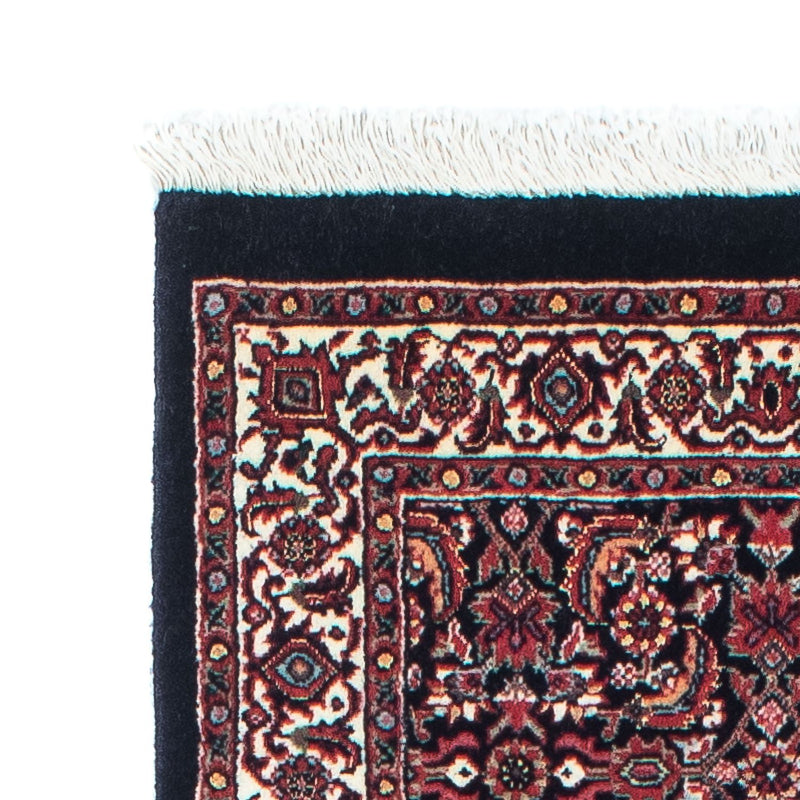 Loper Perzisch tapijt - Bijar - 225 x 61 cm - donkerblauw