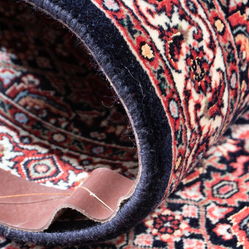 Loper Perzisch tapijt - Bijar - 225 x 61 cm - donkerblauw