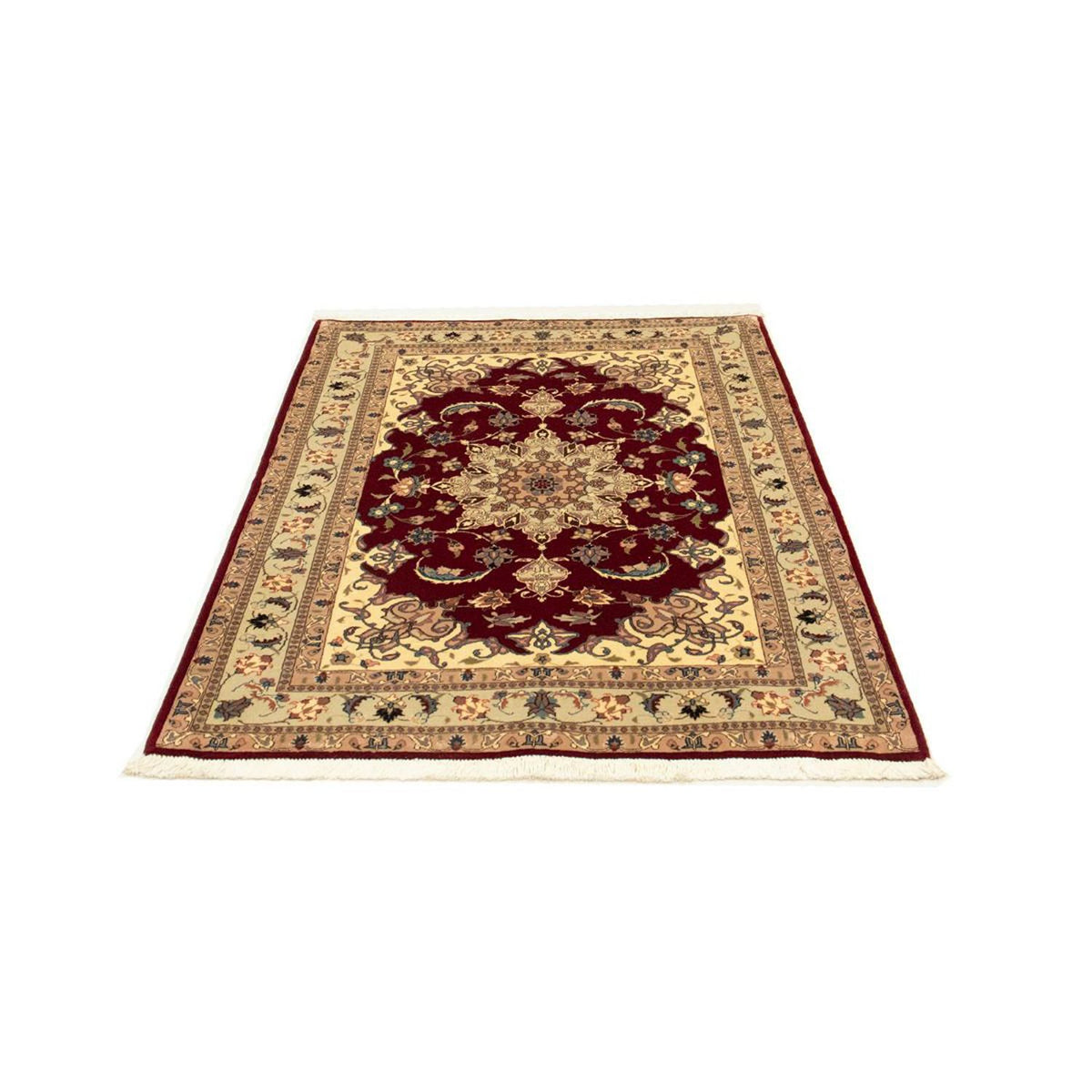 Perzisch tapijt - Tabriz - Royal - 148 x 98 cm - rood