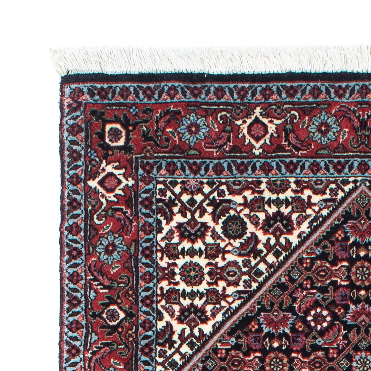 Loper Perzisch tapijt - Bijar - 225 x 61 cm - beige