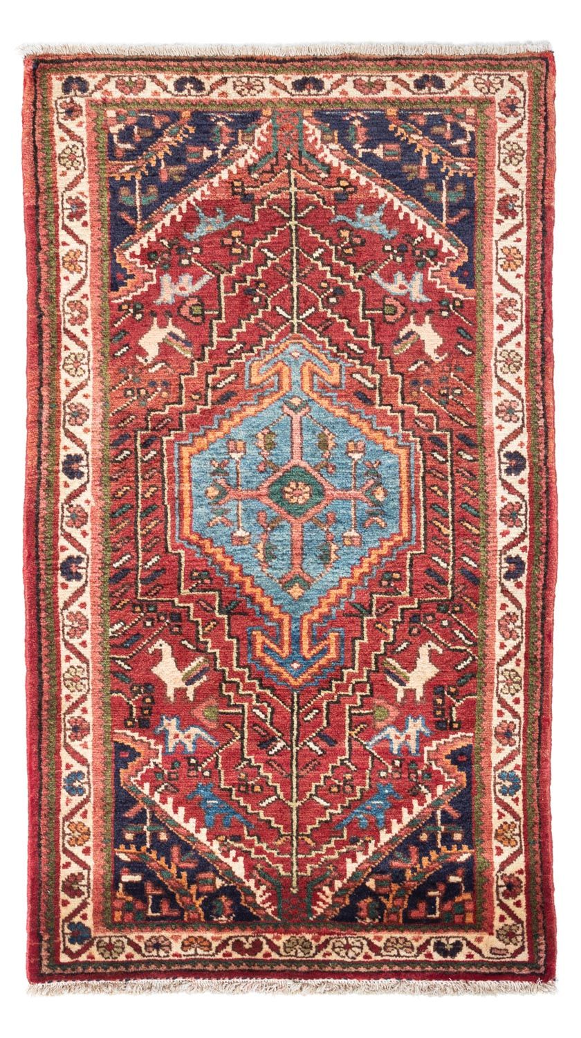 Perzisch Tapijt - Nomadisch - 141 x 79 cm - rood