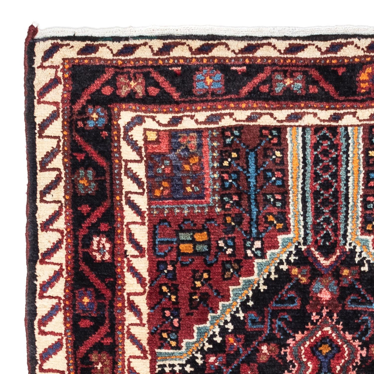 Perzisch Tapijt - Nomadisch - 145 x 75 cm - donkerblauw