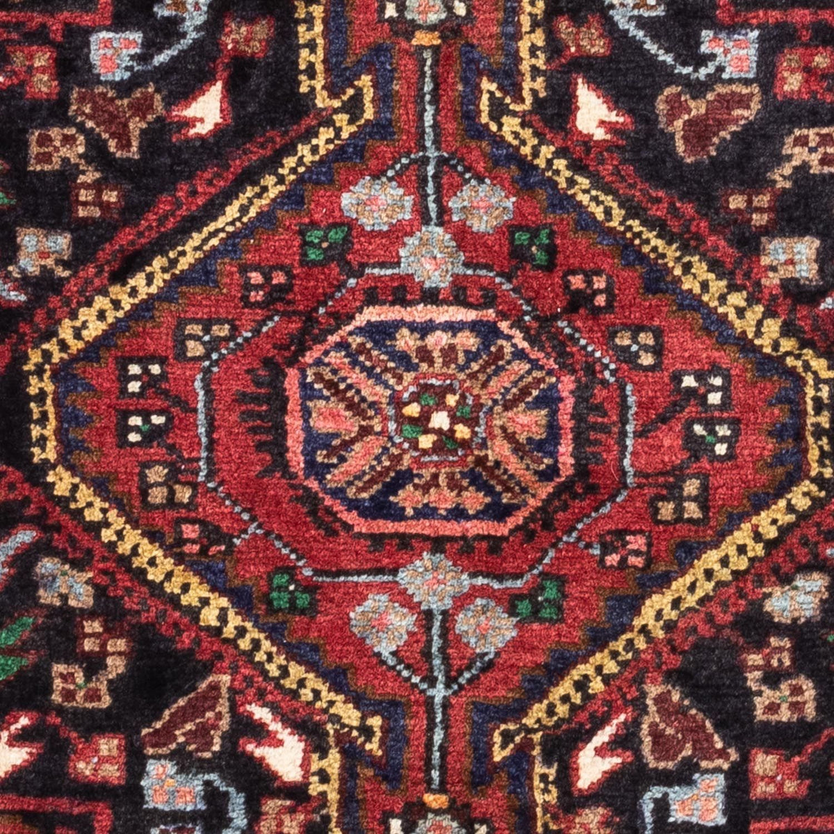 Perzisch Tapijt - Nomadisch - 127 x 81 cm - donkerblauw