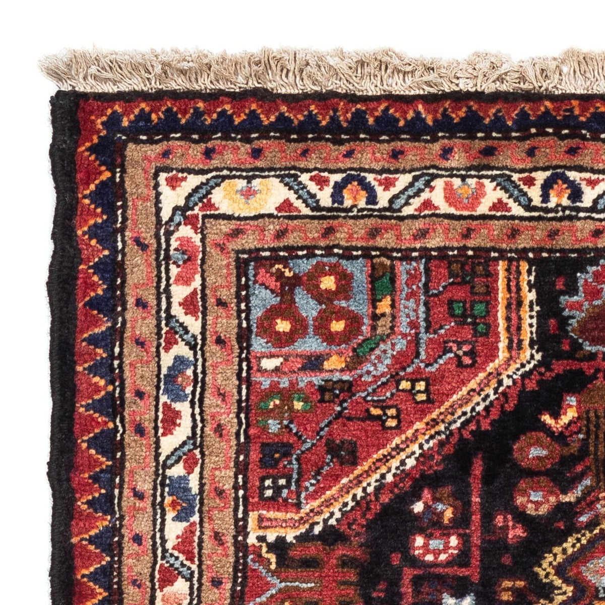 Perzisch Tapijt - Nomadisch - 127 x 81 cm - donkerblauw