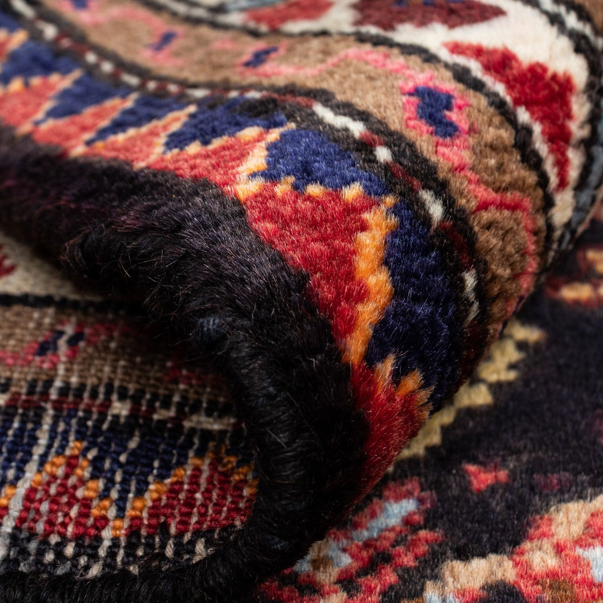 Perzisch Tapijt - Nomadisch - 127 x 81 cm - donkerblauw