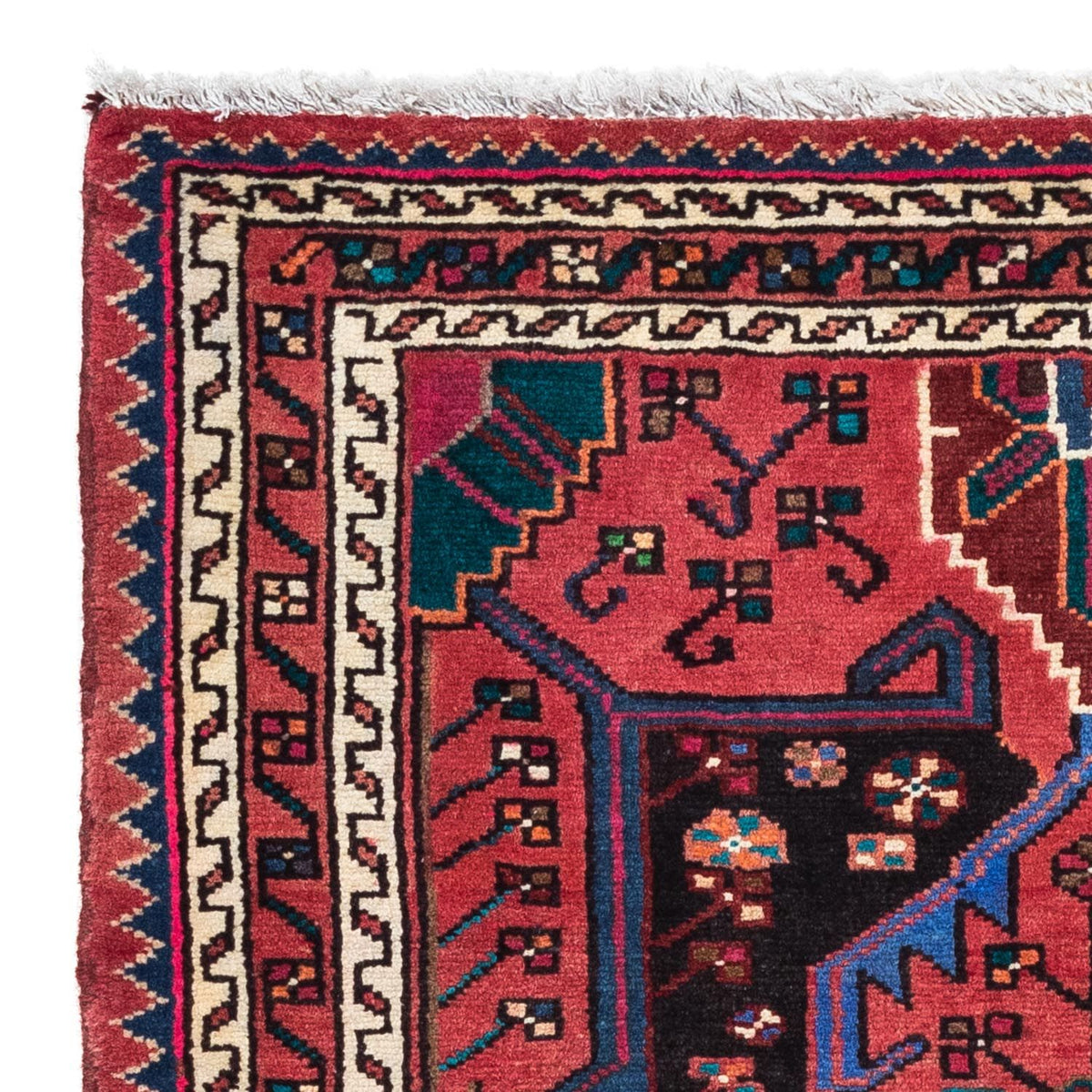 Perzisch Tapijt - Nomadisch - 128 x 88 cm - rood