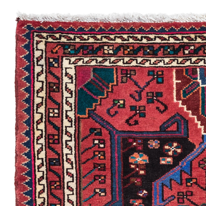 Perzisch Tapijt - Nomadisch - 128 x 88 cm - rood