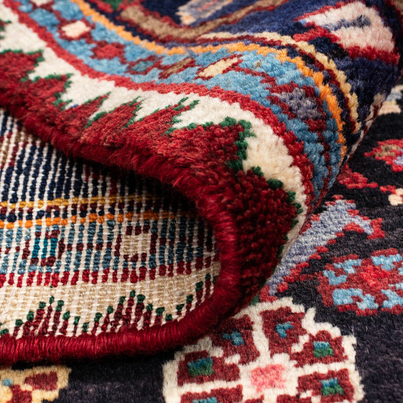 Perzisch Tapijt - Nomadisch - 126 x 91 cm - donkerblauw