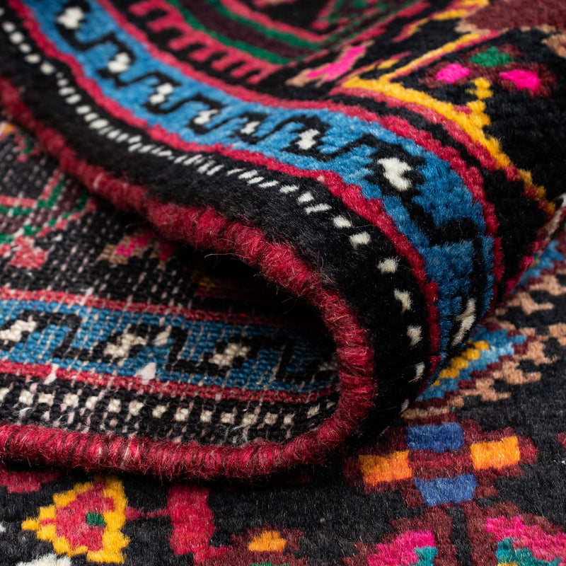 Perzisch Tapijt - Nomadisch - 122 x 83 cm - donkerblauw