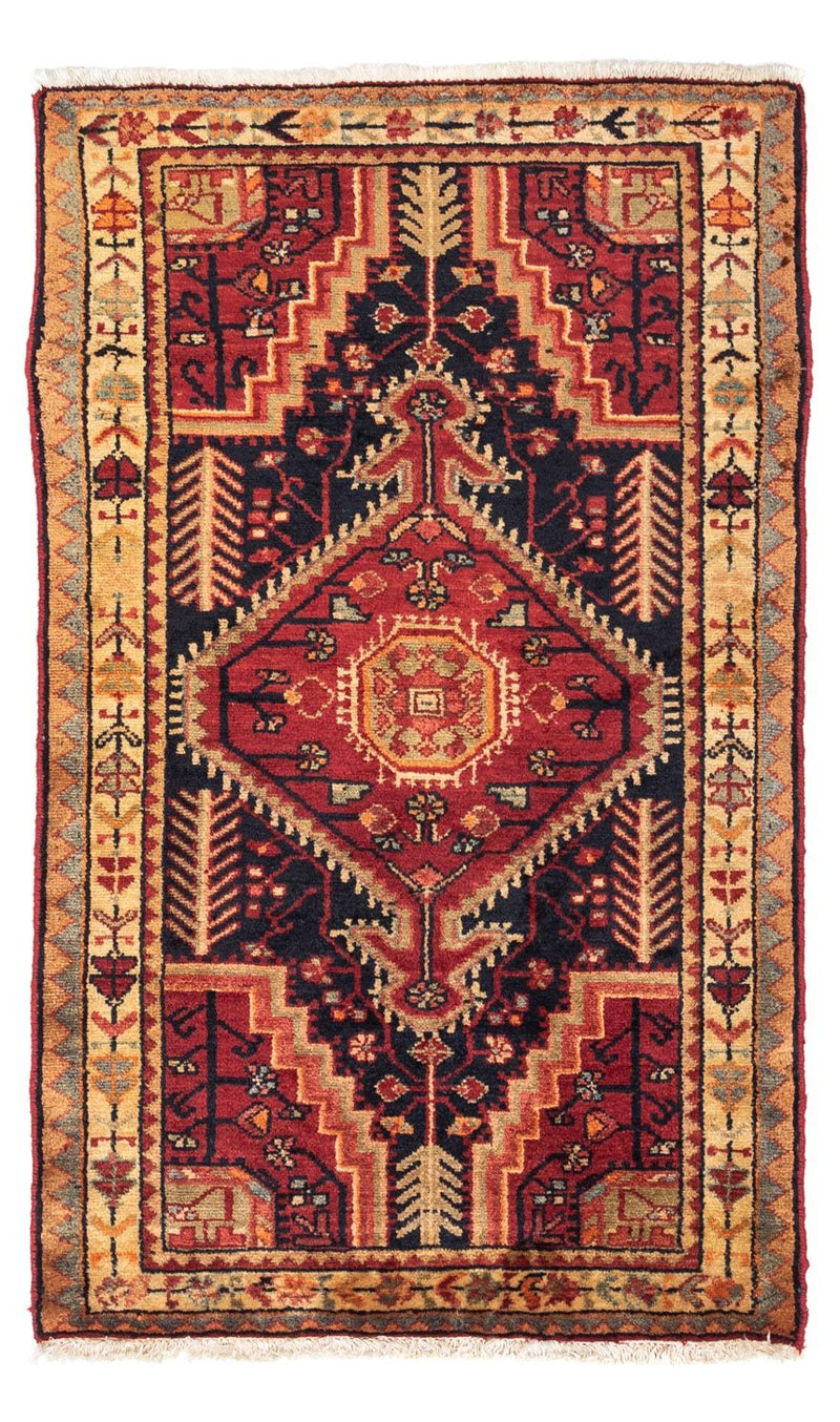 Perzisch Tapijt - Nomadisch - 126 x 76 cm - rood