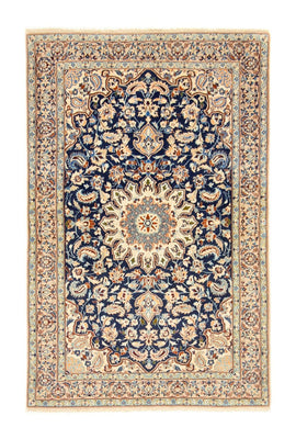 Perzisch tapijt - Nain - Premium - 143 x 92 cm - donkerblauw
