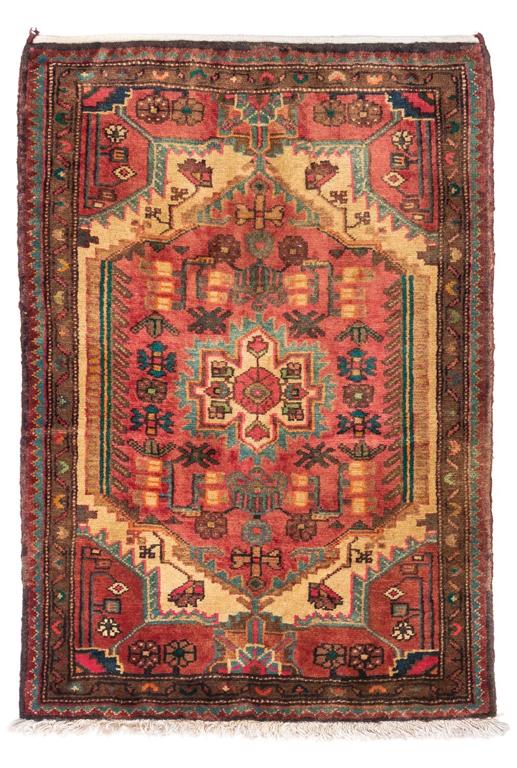 Perzisch Tapijt - Nomadisch - 110 x 75 cm - rood