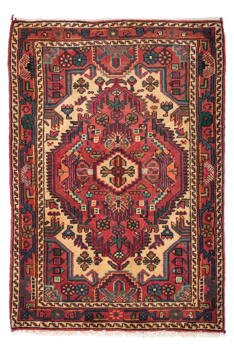 Perzisch Tapijt - Nomadisch - 125 x 88 cm - rood