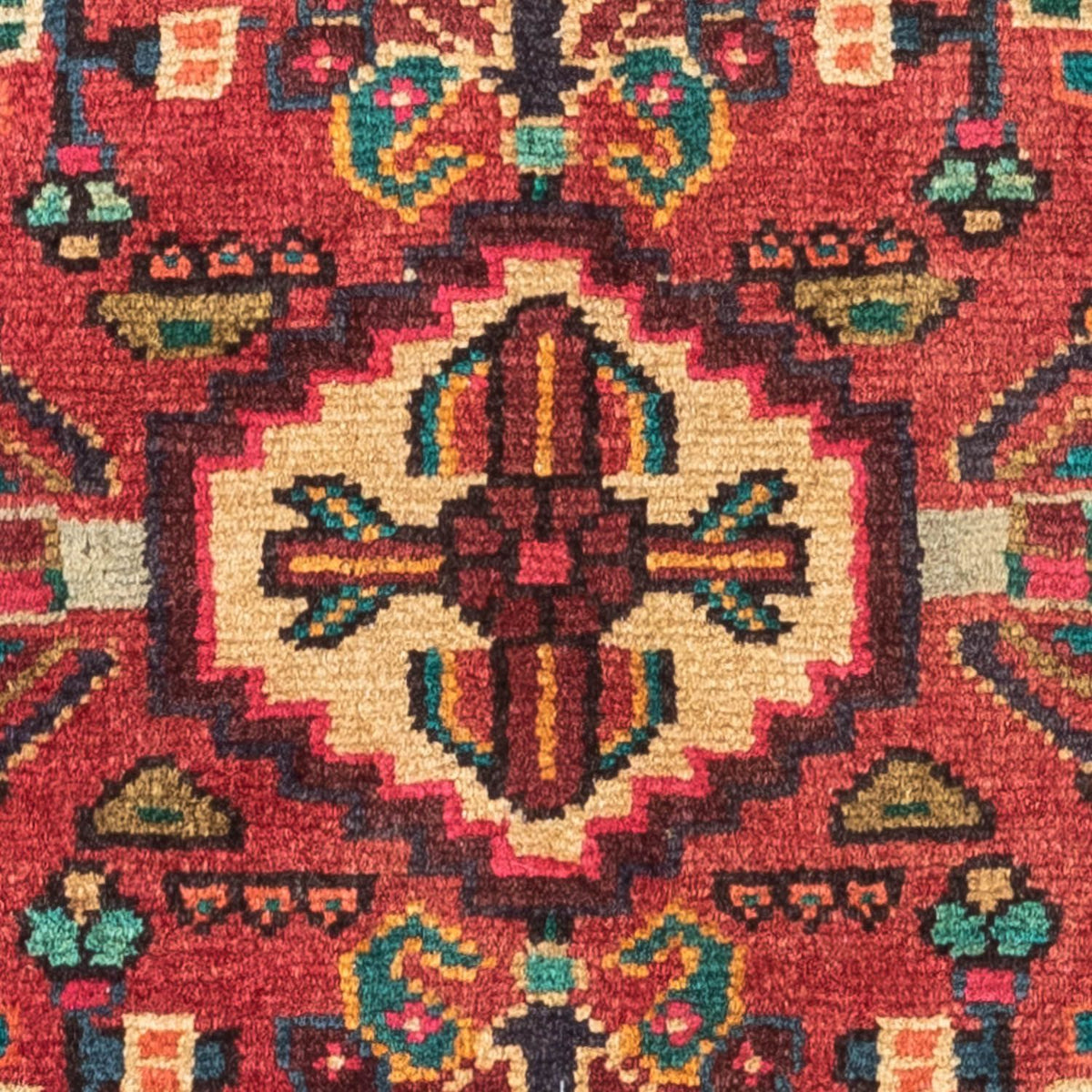 Perzisch Tapijt - Nomadisch - 125 x 88 cm - rood