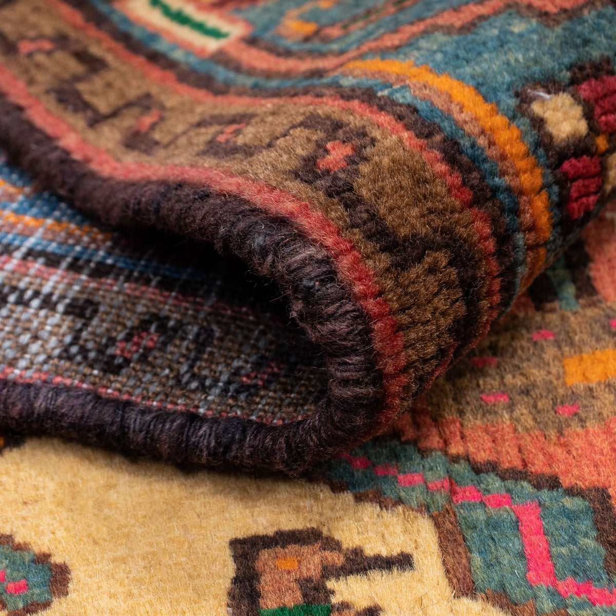 Perzisch Tapijt - Nomadisch - 125 x 85 cm - rood