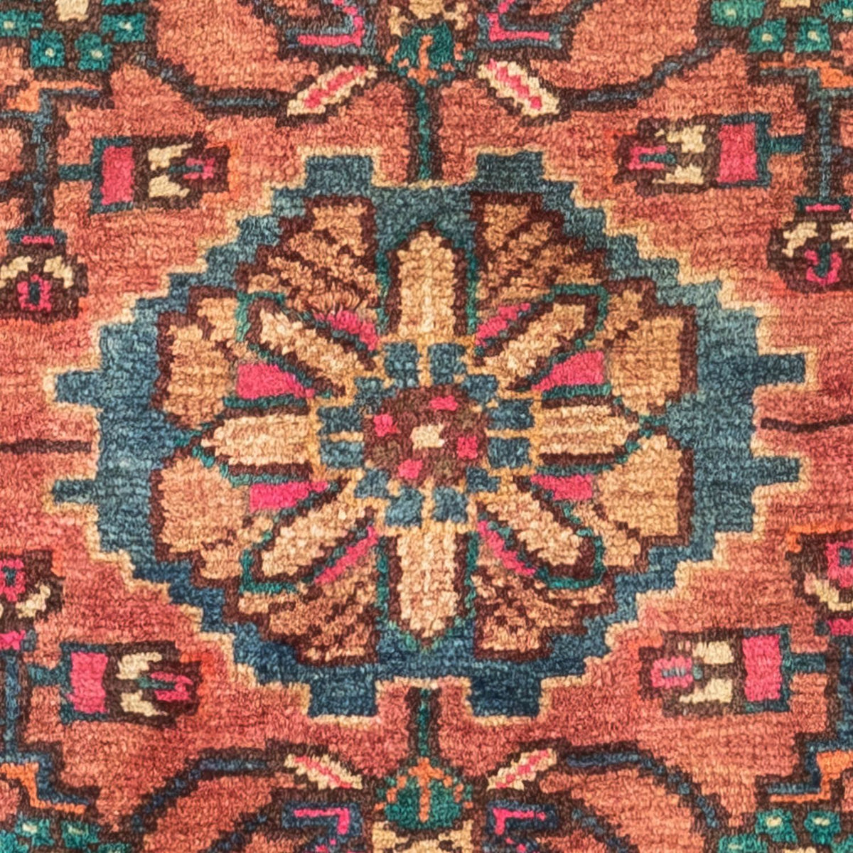 Perzisch Tapijt - Nomadisch - 123 x 87 cm - licht rood