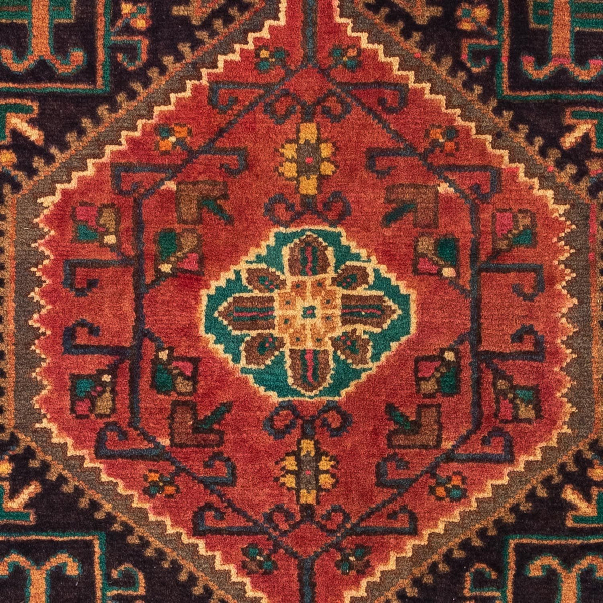 Perzisch Tapijt - Nomadisch - 130 x 95 cm - rood