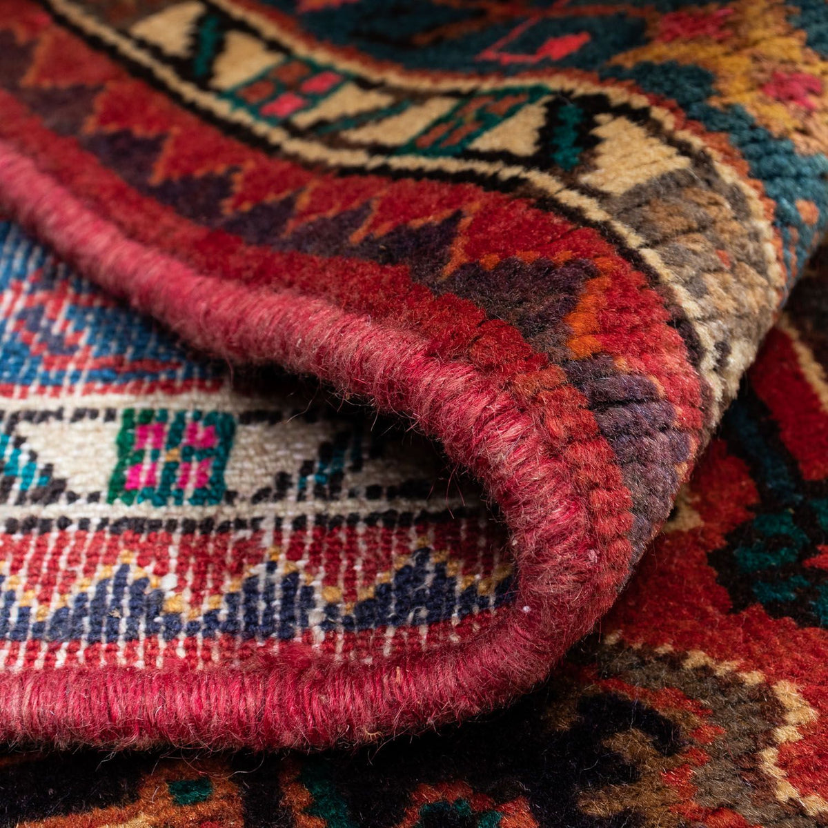 Perzisch Tapijt - Nomadisch - 130 x 95 cm - rood