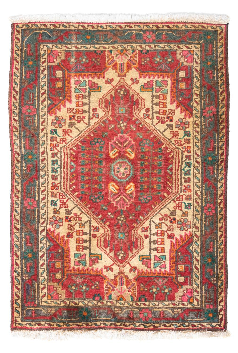 Perzisch Tapijt - Nomadisch - 119 x 82 cm - rood