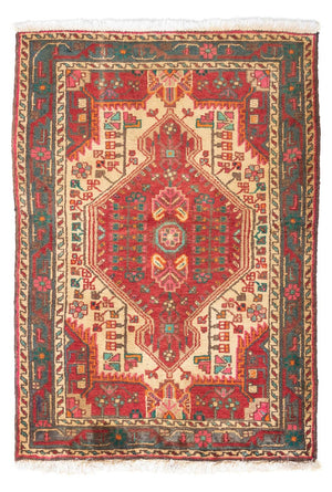 Perzisch Tapijt - Nomadisch - 119 x 82 cm - rood