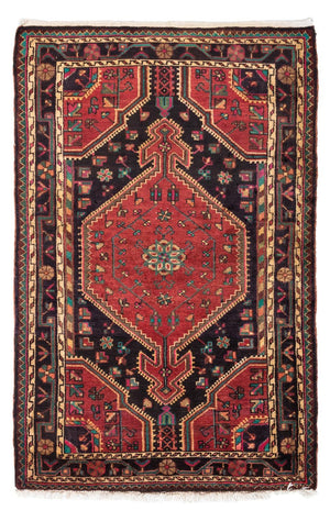 Perzisch Tapijt - Nomadisch - 136 x 90 cm - rood