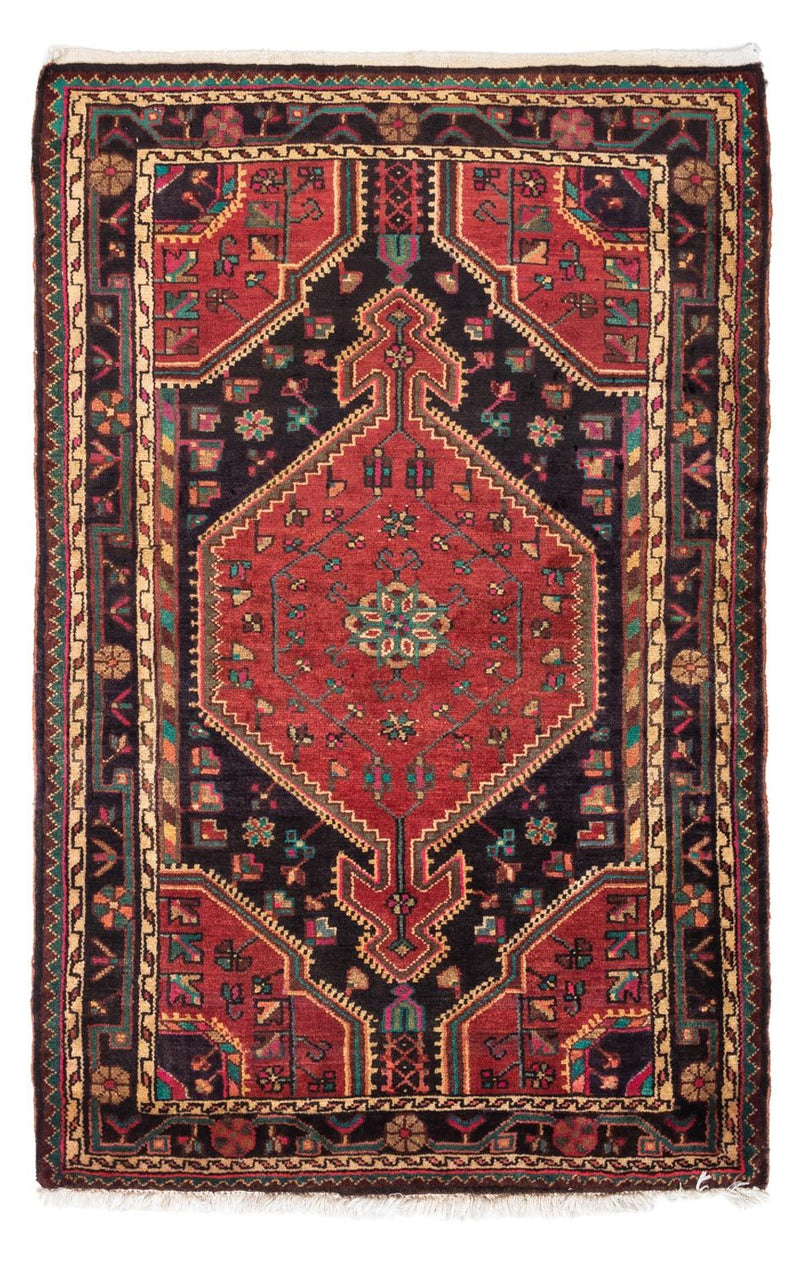 Perzisch Tapijt - Nomadisch - 136 x 90 cm - rood