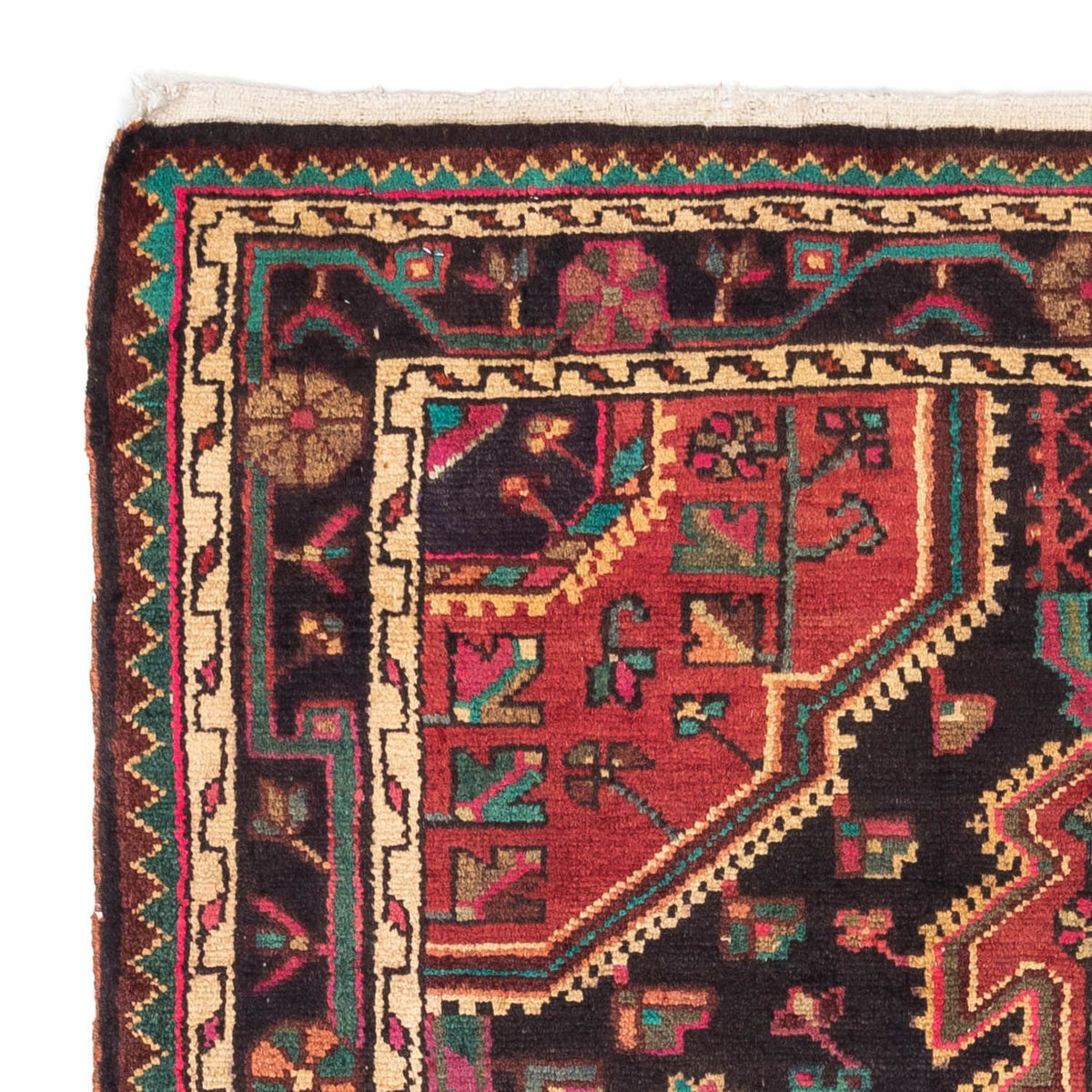 Perzisch Tapijt - Nomadisch - 136 x 90 cm - rood