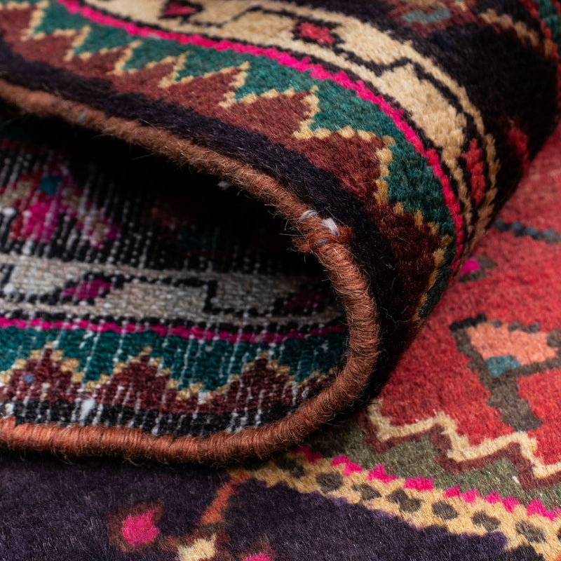 Perzisch Tapijt - Nomadisch - 136 x 90 cm - rood