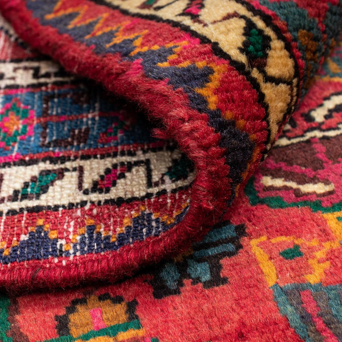 Perzisch Tapijt - Nomadisch - 130 x 100 cm - rood