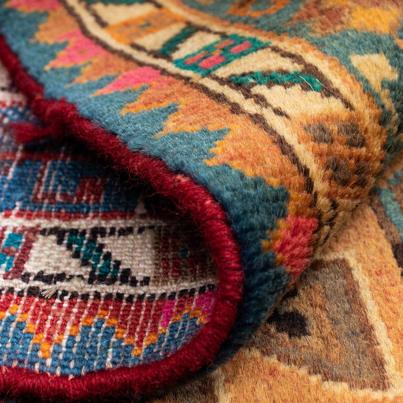 Perzisch Tapijt - Nomadisch - 130 x 91 cm - lichtbruin