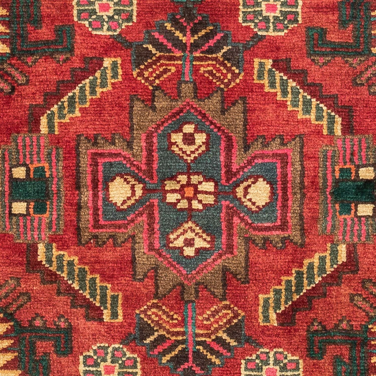 Perzisch Tapijt - Nomadisch - 128 x 85 cm - rood