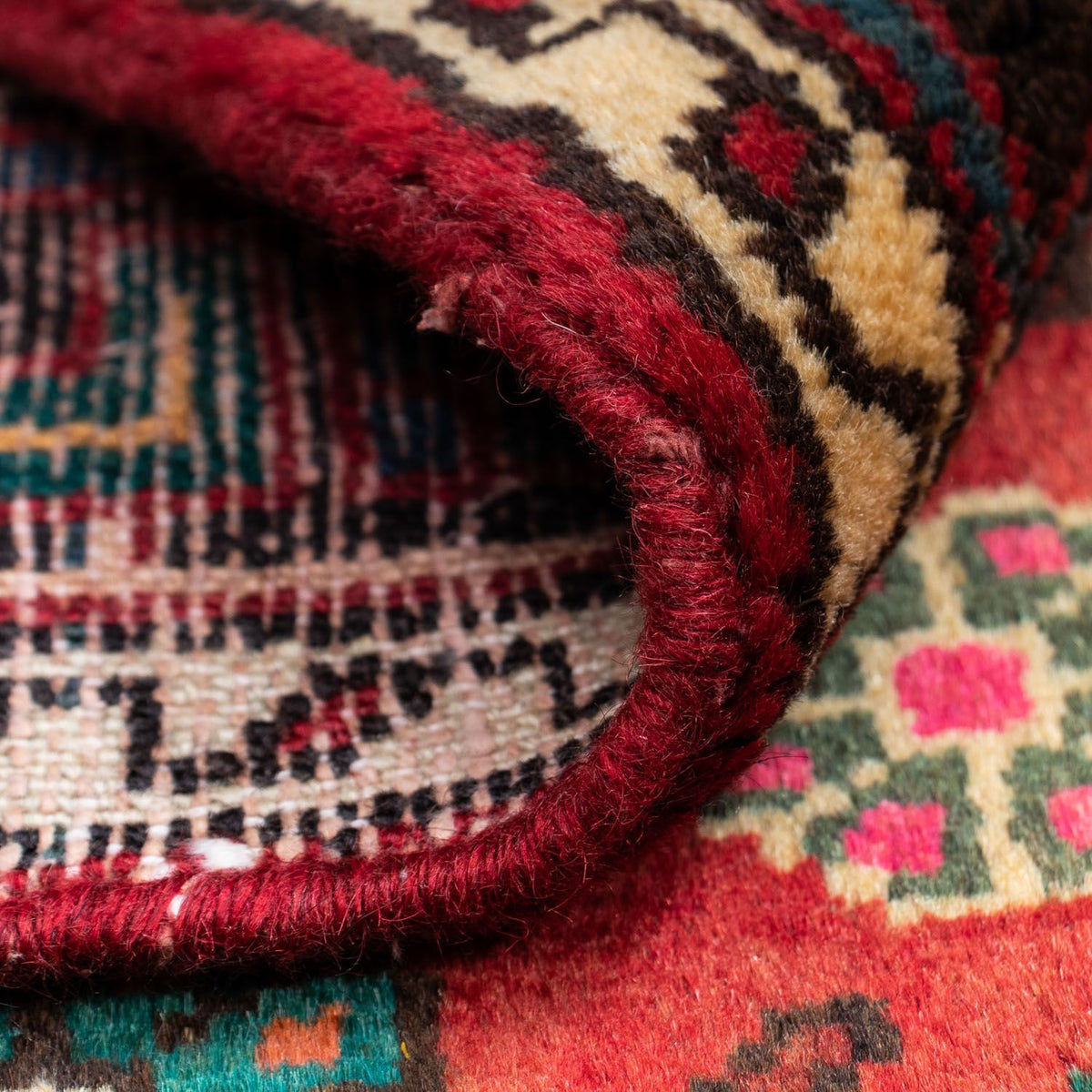 Perzisch Tapijt - Nomadisch - 128 x 85 cm - rood